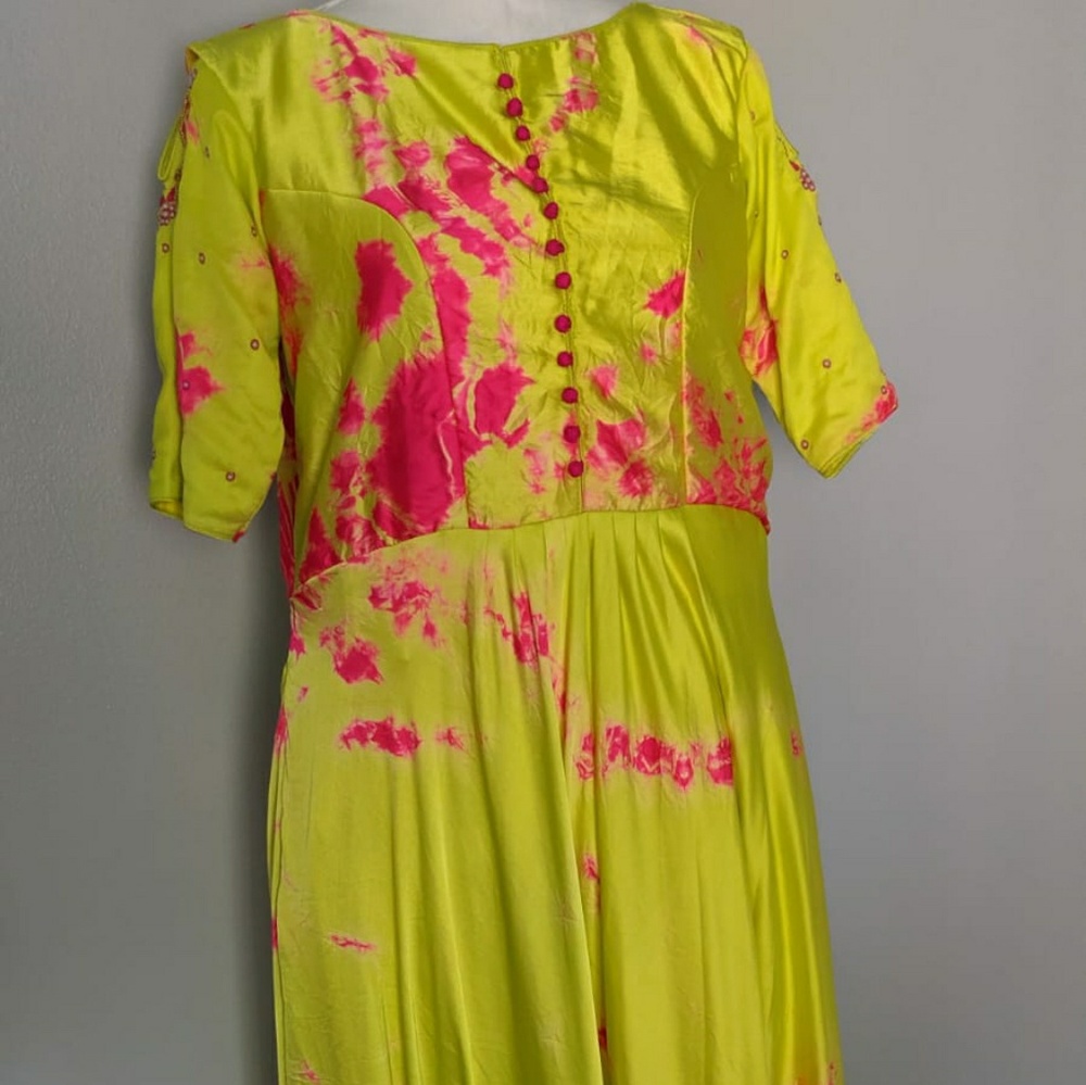 Shibori frock